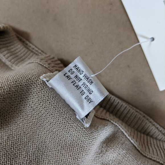 🖤 3/$15 🖤 Men's Modern Images Lightweight Silt V-neck Sweater NWT Silt/Cream - Picture 11 of 16